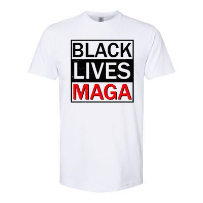 Black Lives MAGA Softstyle® CVC T-Shirt