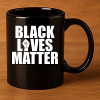 Black Lives Matter 11oz C Handle Ceramic Mug