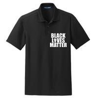 Black Lives Matter Dry Zone Grid Polo