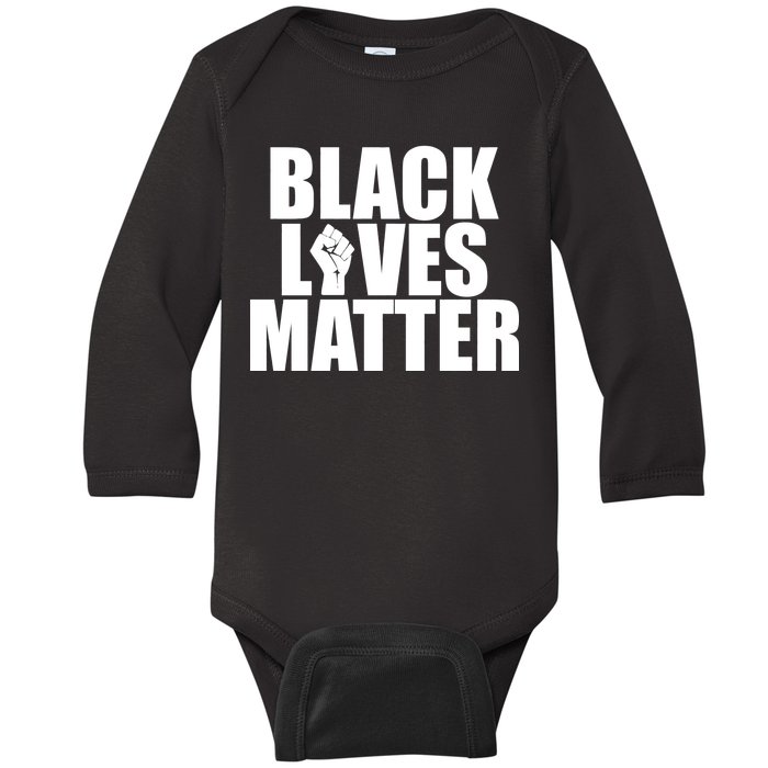 Black Lives Matter Baby Long Sleeve Bodysuit