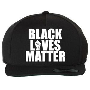 Black Lives Matter Wool Snapback Cap