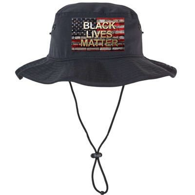 Black Lives Matter Abstract United States Flag Legacy Cool Fit Booney Bucket Hat