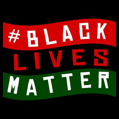 Black Lives Matter African American Flag T-Shirt