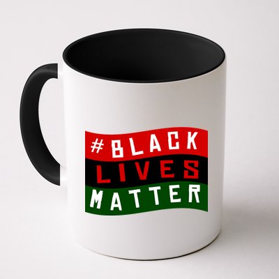 Black Lives Matter African American Flag Mug
