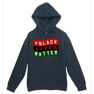 Black Lives Matter African American Flag Urban Pullover Hoodie