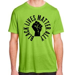 Black Lives Matter Ally Protest Fist Adult ChromaSoft Performance T-Shirt