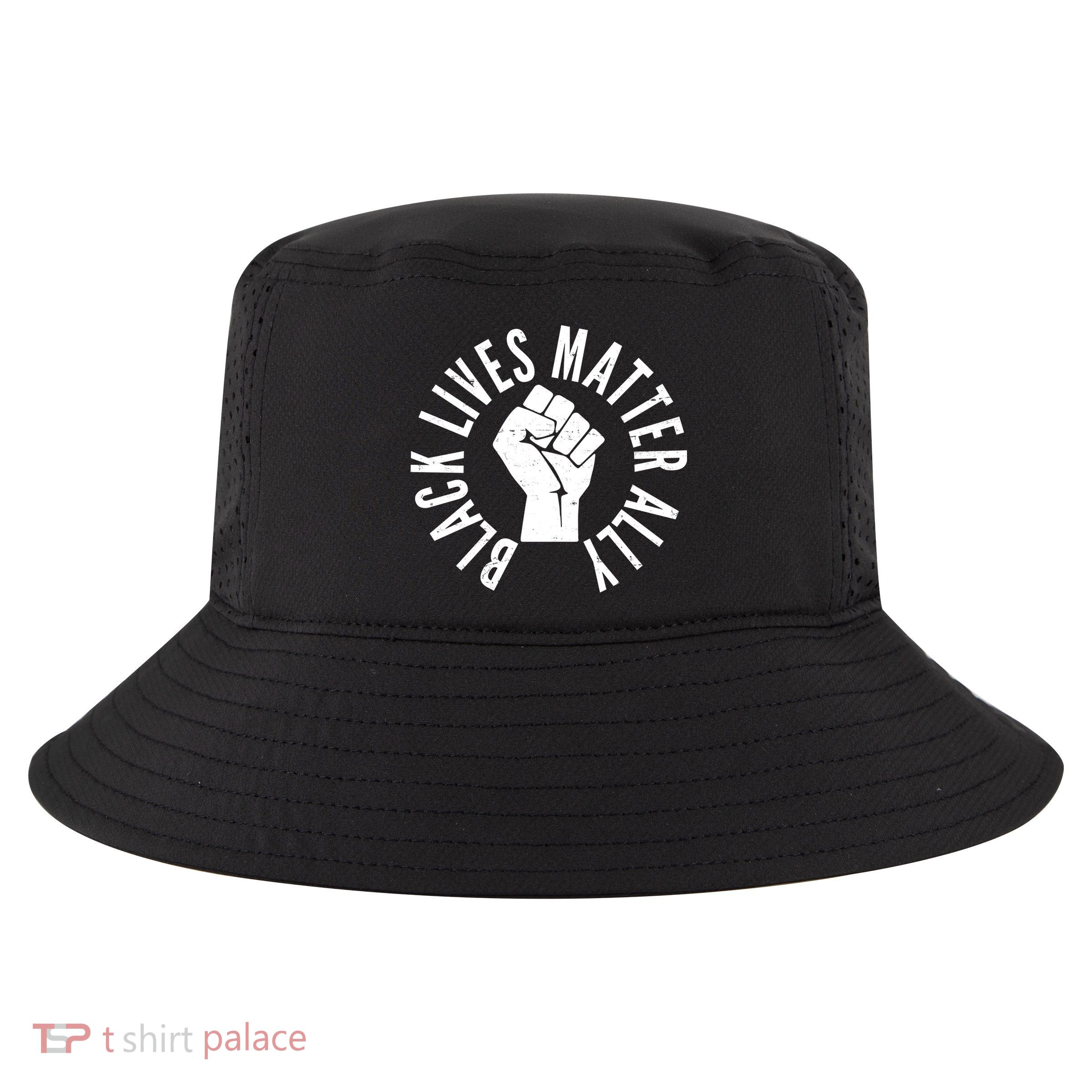 Black Lives Matter Ally Protest Fist Cool Comfort Performance Bucket Hat