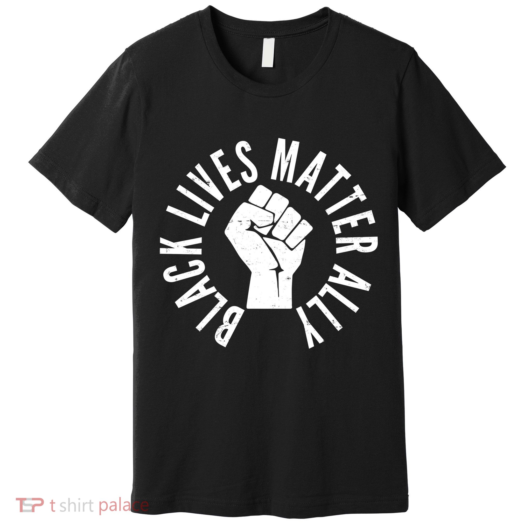 Black Lives Matter Ally Protest Fist Premium T-Shirt