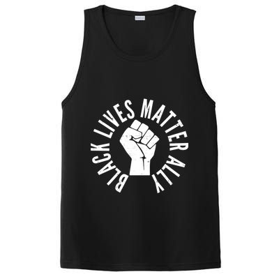 Black Lives Matter Ally Protest Fist PosiCharge Competitor Tank