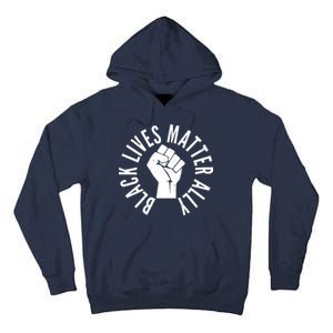 Black Lives Matter Ally Protest Fist Tall Hoodie