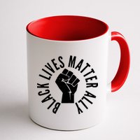 Black Lives Matter Ally Protest Fist Coffee Mug