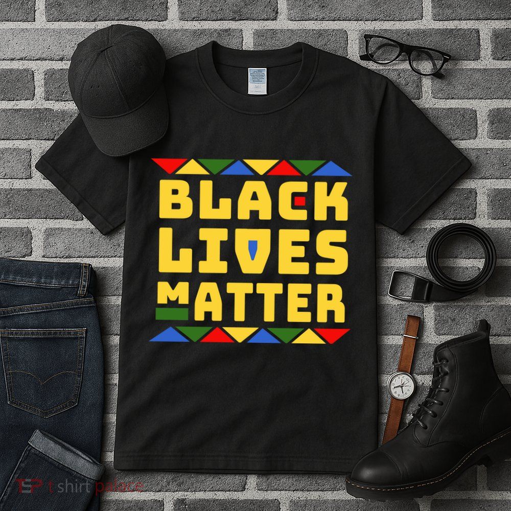 Black Lives Matter Equality Pride Melanin Tall T-Shirt
