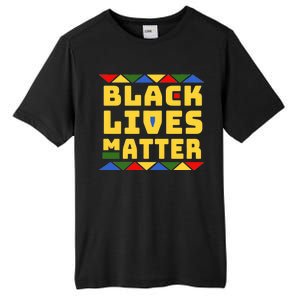 Black Lives Matter Equality Pride Melanin Tall Fusion ChromaSoft Performance T-Shirt