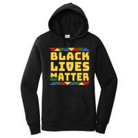 Black Lives Matter Equality Pride Melanin Women's Pullover Hoodie