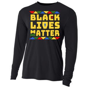 Black Lives Matter Equality Pride Melanin Cooling Performance Long Sleeve Crew