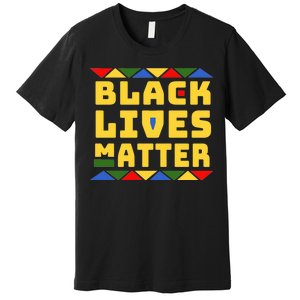 Black Lives Matter Equality Pride Melanin Premium T-Shirt