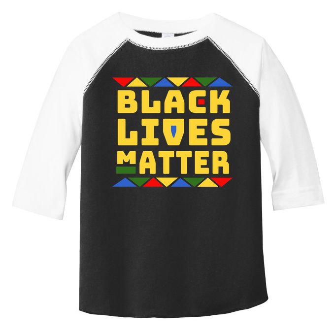 Black Lives Matter Equality Pride Melanin Toddler Fine Jersey T-Shirt