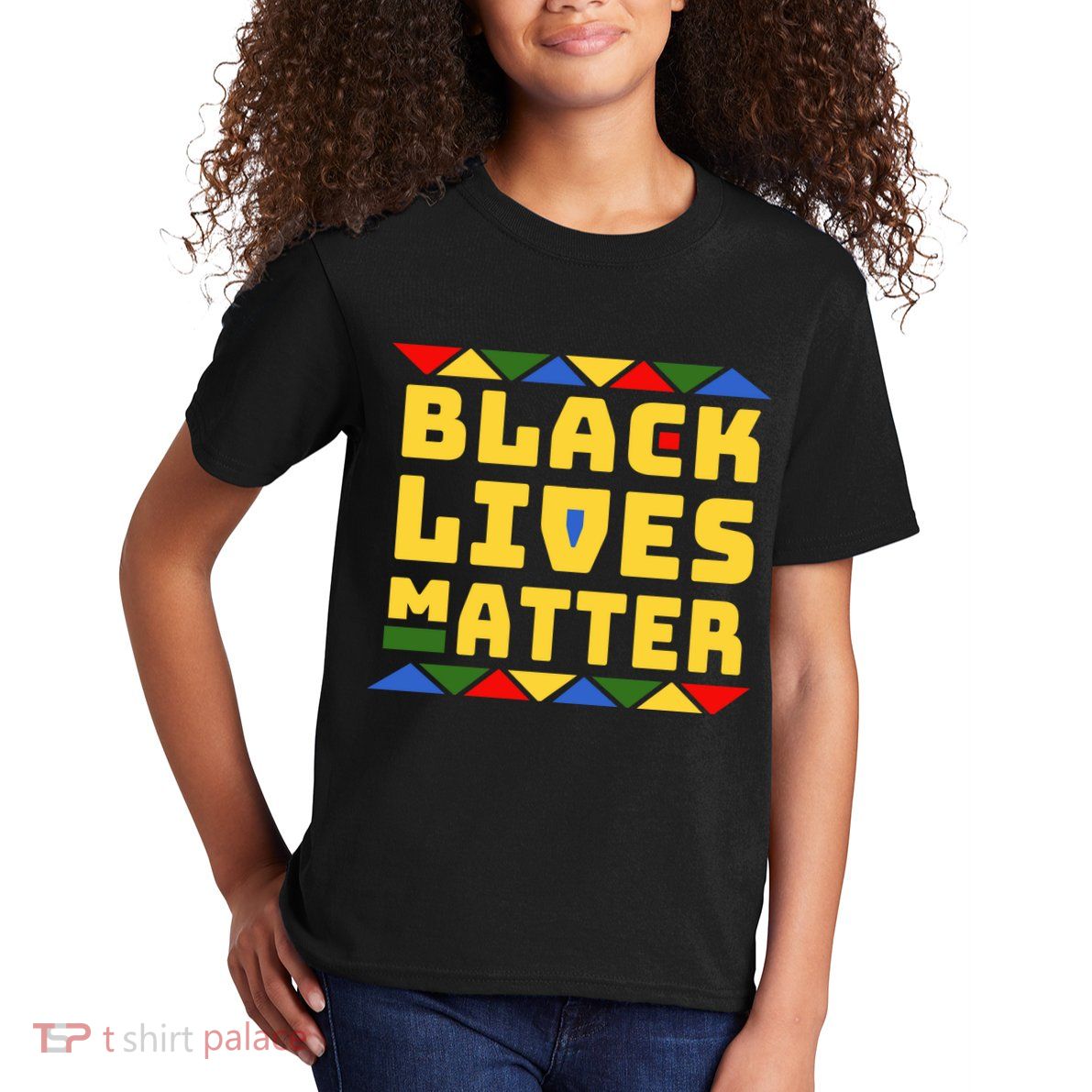 Black Lives Matter Equality Pride Melanin Kids T-Shirt