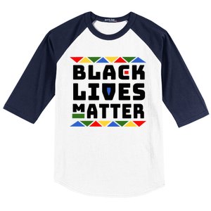 Black Lives Matter Equality Pride Melanin Baseball Sleeve Shirt