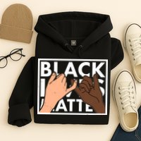 Black Lives Matter Linking Pinkies Unity Hoodie