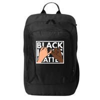 Black Lives Matter Linking Pinkies Unity City Backpack