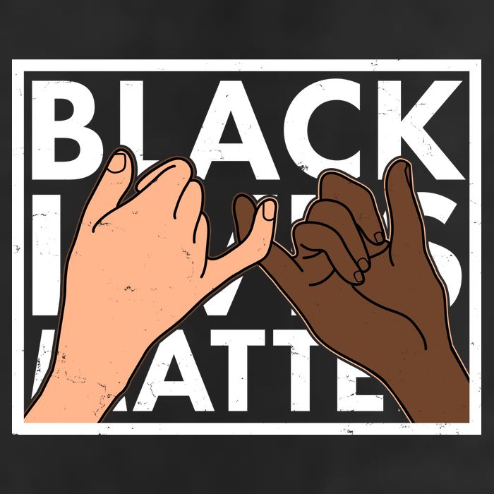 Black Lives Matter Linking Pinkies Unity Adult Drive Performance Visor
