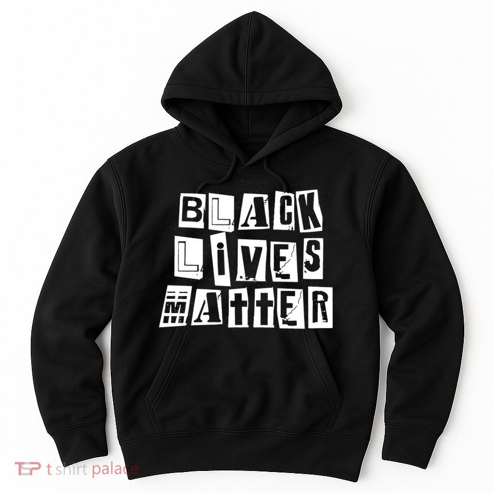 Black Lives Matter Note style  Hoodie