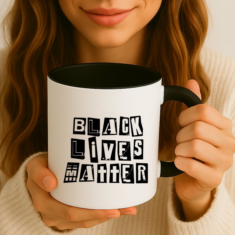 Black Lives Matter Note style  Mug