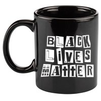Black Lives Matter Note style  11oz C Handle Ceramic Mug