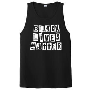 Black Lives Matter Note style  PosiCharge Competitor Tank