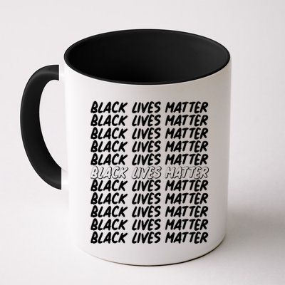 Black Lives Matter Pattern Mug