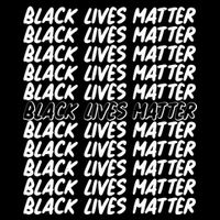 Black Lives Matter Pattern Cooling Performance Long Sleeve Crew