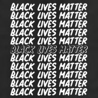 Black Lives Matter Pattern Golf Towel