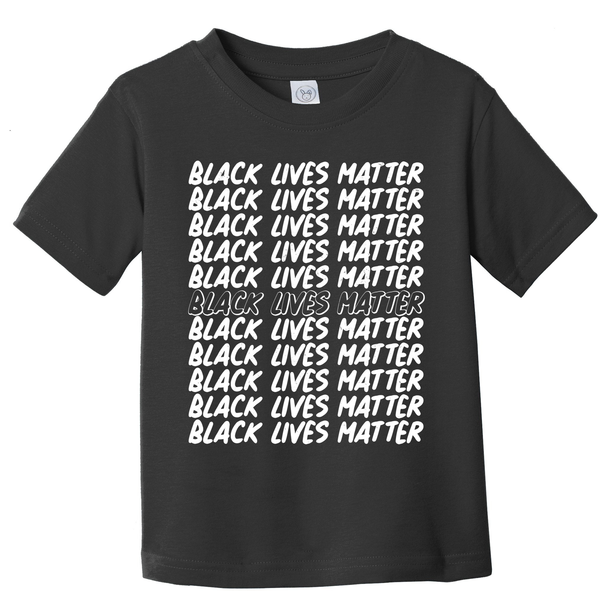 Black Lives Matter Pattern Toddler T-Shirt