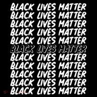 Black Lives Matter Pattern Full Zip Hoodie