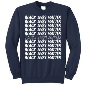 Black Lives Matter Pattern Sweatshirt