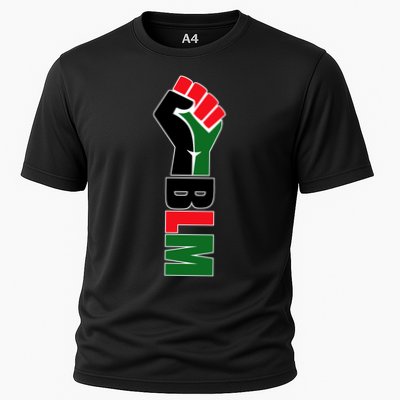 Black Lives Matter Power Fist Performance Shirt