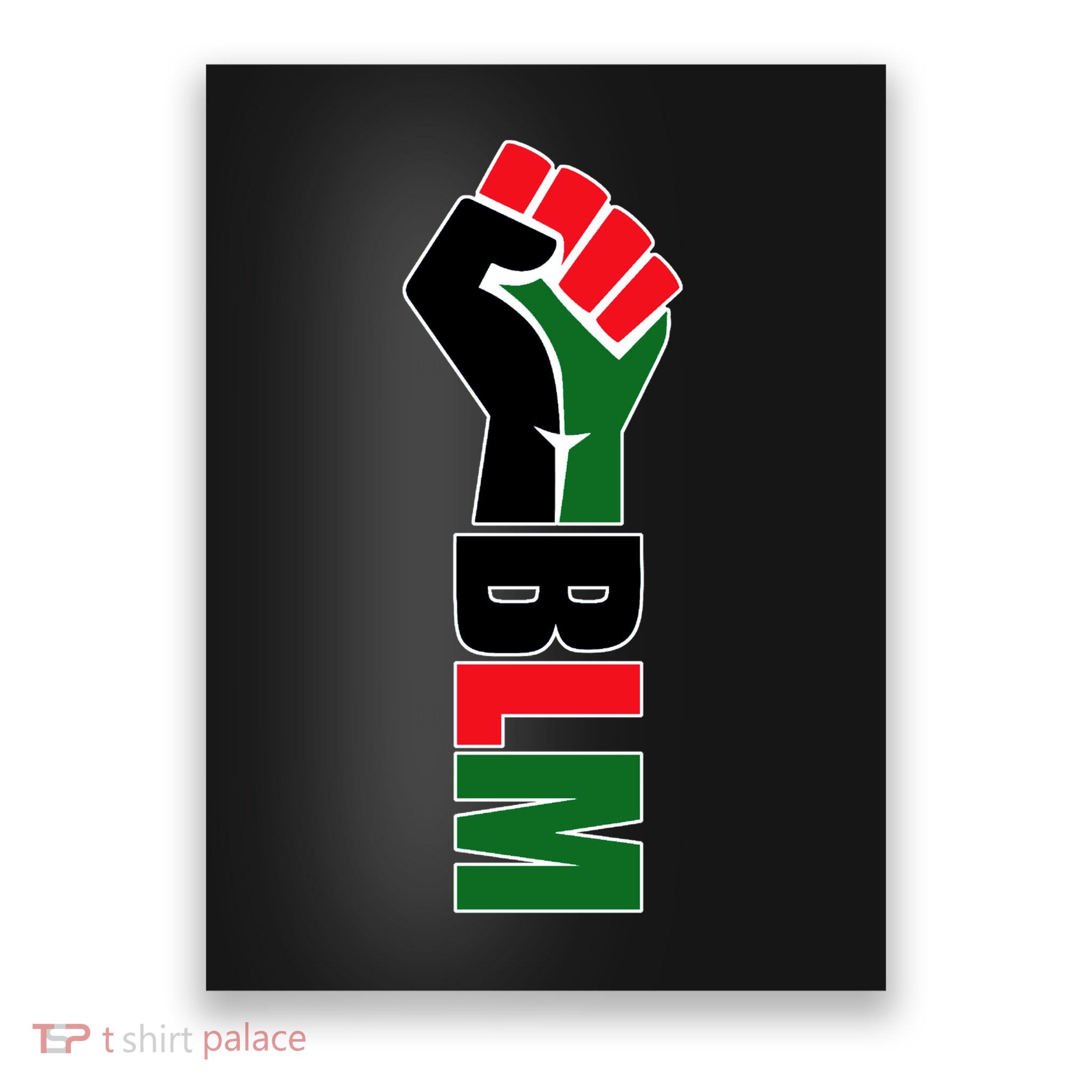 Black Lives Matter Power Fist Poster