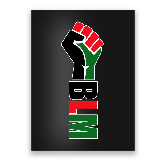 Black Lives Matter Power Fist Poster