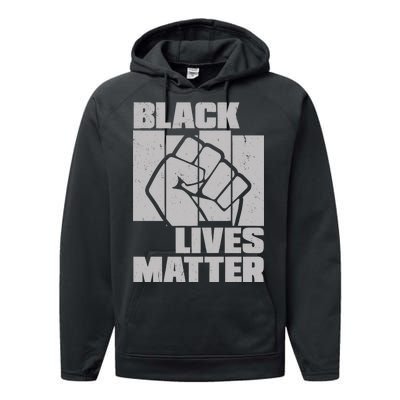 Black Lives Matter Protest Black Pride Performance Fleece Hoodie