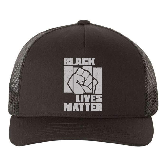 Black Lives Matter Protest Black Pride Yupoong Adult 5-Panel Trucker Hat