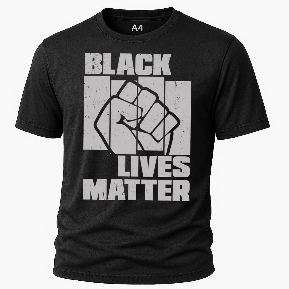 Black Lives Matter Protest Black Pride Cooling Performance Crew T-Shirt