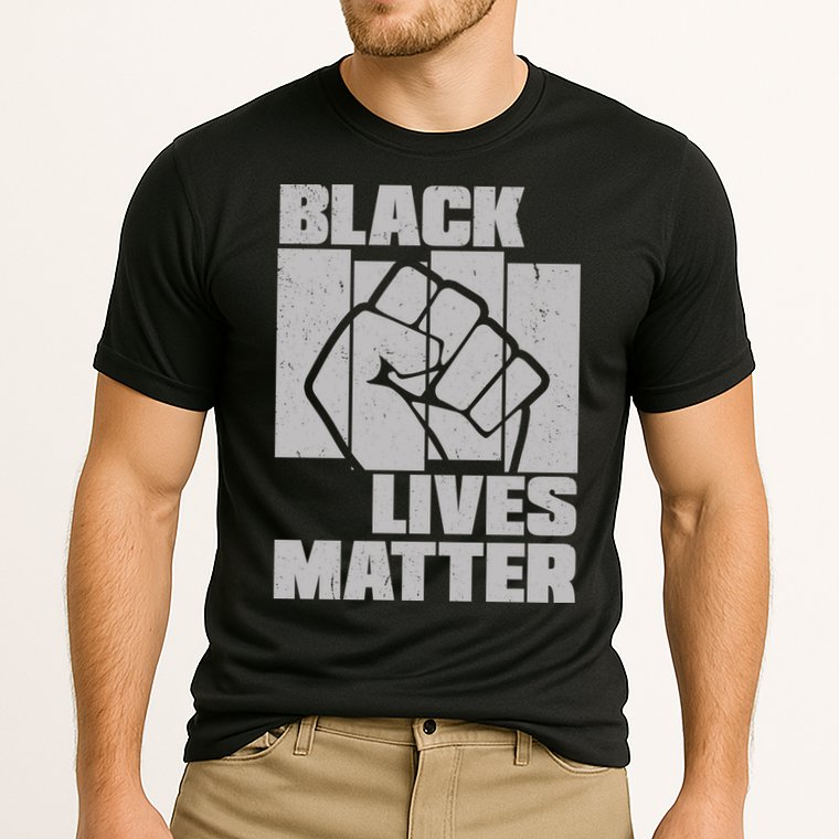 Black Lives Matter Protest Black Pride Cooling Performance Crew T-Shirt