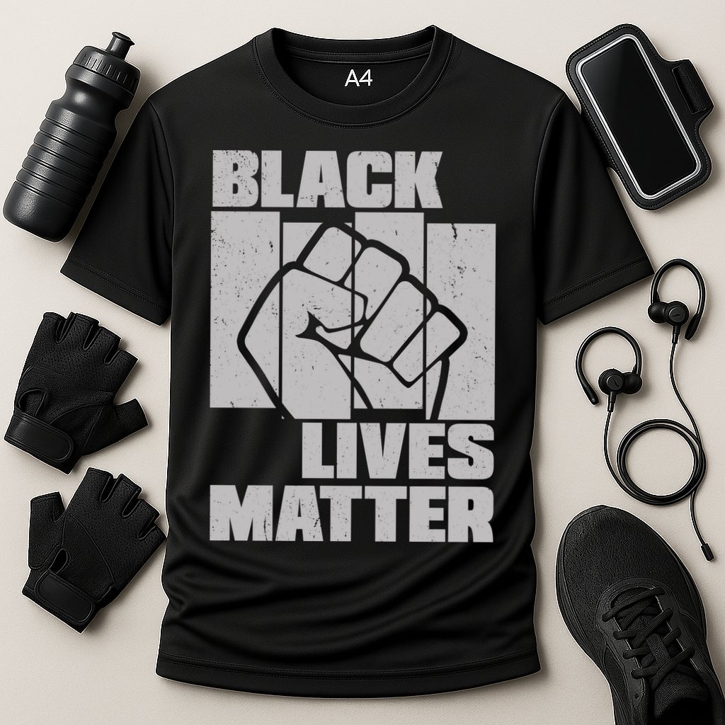 Black Lives Matter Protest Black Pride Cooling Performance Crew T-Shirt