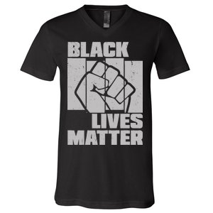 Black Lives Matter Protest Black Pride V-Neck T-Shirt