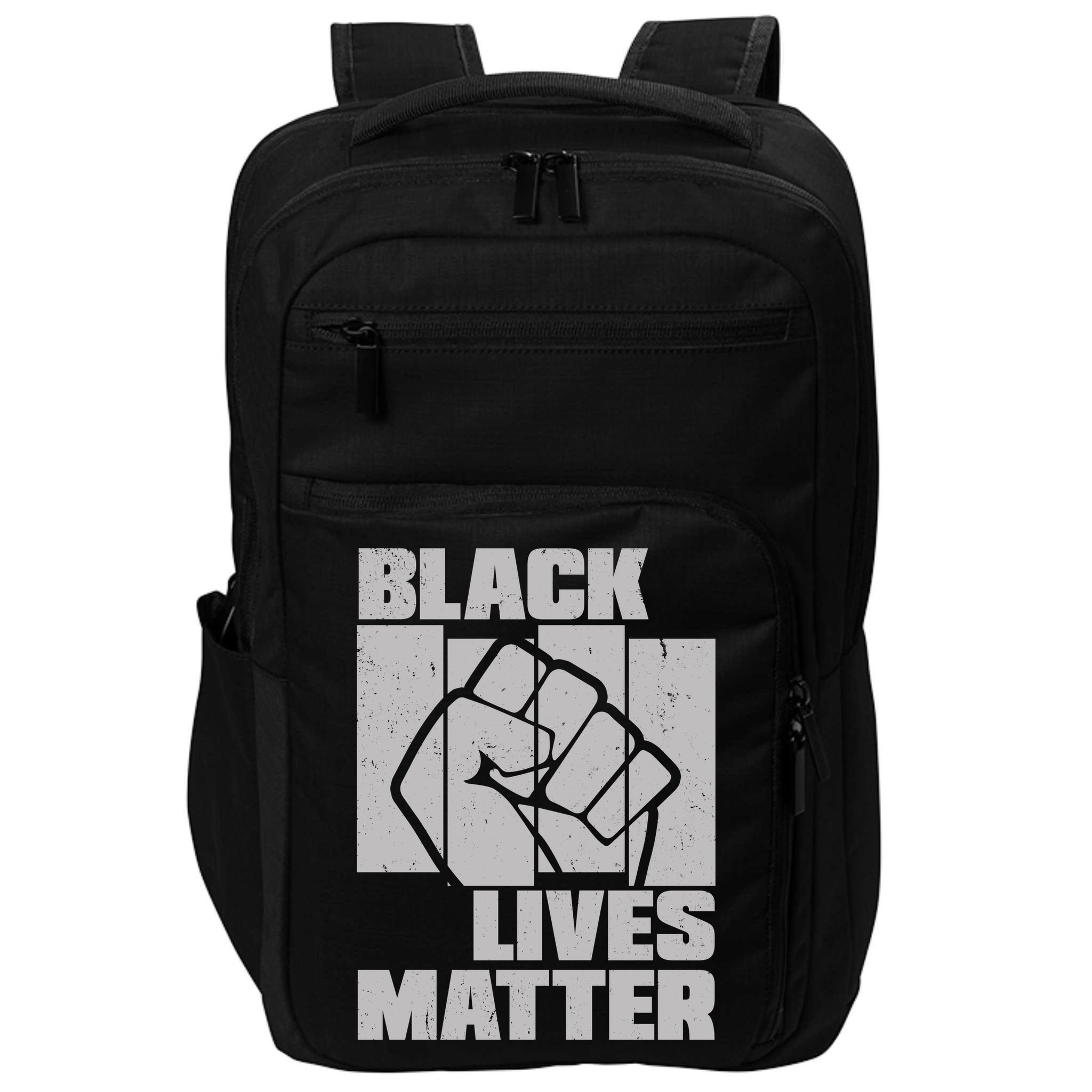 Black Lives Matter Protest Black Pride Impact Tech Backpack
