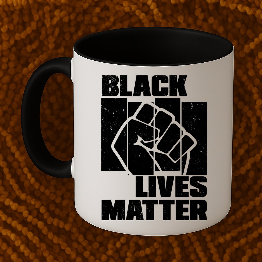 Black Lives Matter Protest Black Pride Mug
