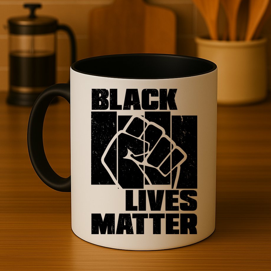 Black Lives Matter Protest Black Pride Mug