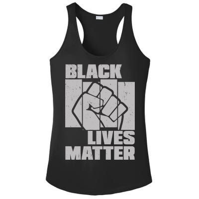 Black Lives Matter Protest Black Pride Ladies PosiCharge Competitor Racerback Tank