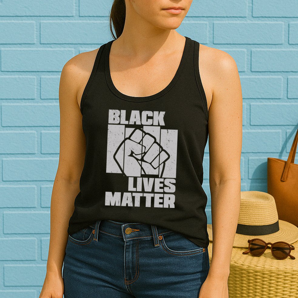 Black Lives Matter Protest Black Pride Womens Tank Top